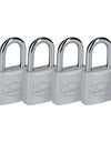 Juego de 4 candados de acero Lock