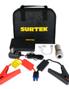 Juego de arrancador portátil con limpia terminales 3 pz Surtek