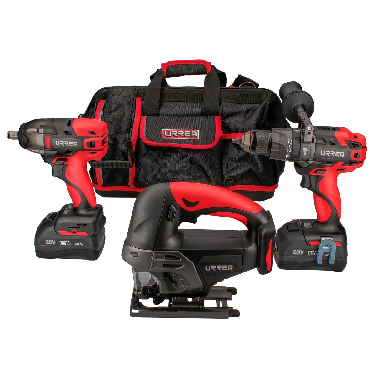 Juego de herramienta inalmbrica Urrea