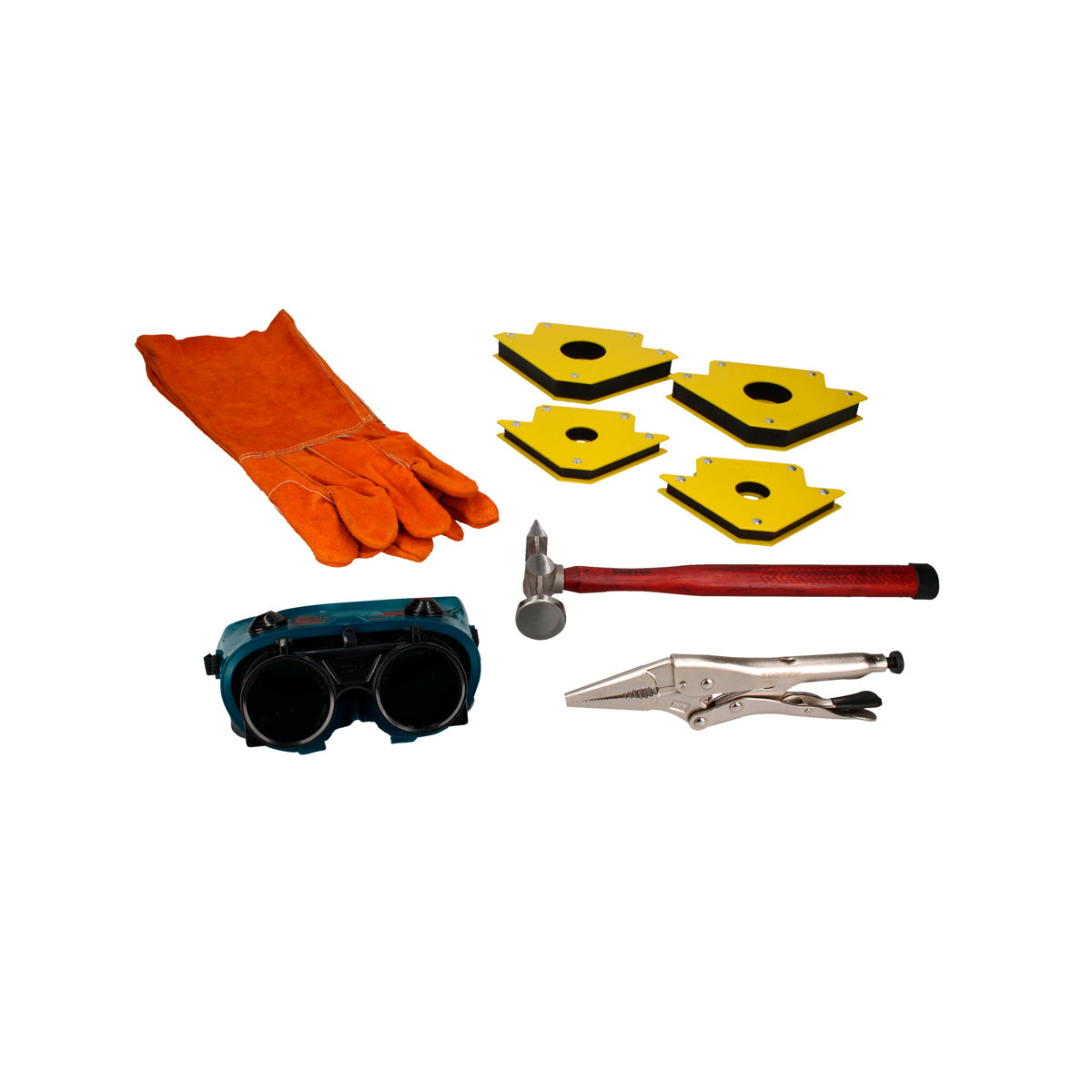 SOLM1020-BV Soldadora mic alamb 200A biV 1pz. USCS4 Careta soldar elect solar lisa 1pz. CUM20A Cuello antorcha MIG 200A 1pz. PM0820A Punta 0.8mm antorcha MIG 200A 1pz. TOM20A Tobera antorcha MIG 200A 1pz.