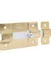 Pasador de sobreponer 12 cm latón brillante Lock