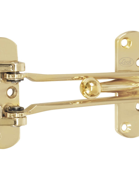 Accesorio de seguridad para puerta latón brillante Lock
