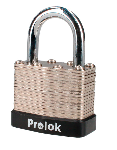 Candado laminado corto llave estándar 40mm Prolok
