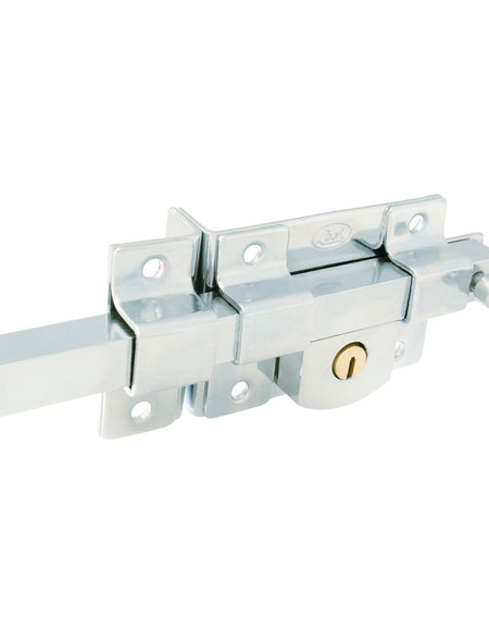 Cerradura izq barra libre estándar cromo brillante Lock