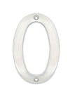 Numero 0 slim 4" cromo satinado Lock