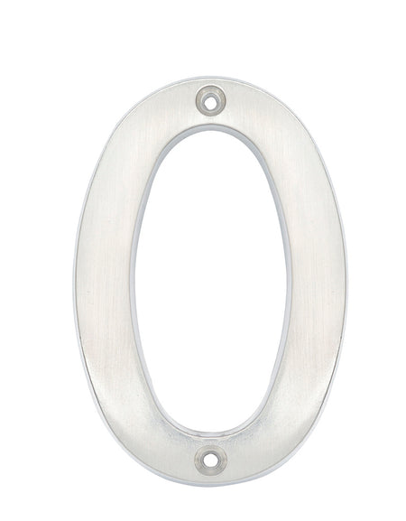 Numero 0 slim 4" cromo satinado Lock