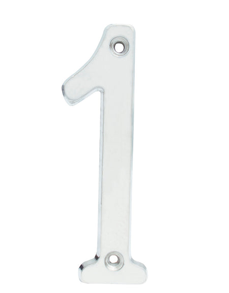 Numero 1 slim 4" cromo satinado Lock
