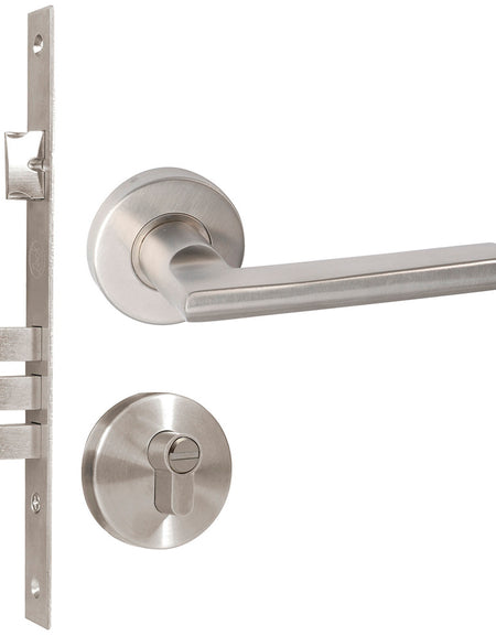 Manija de acero inoxidable Davos ranura baño Lock