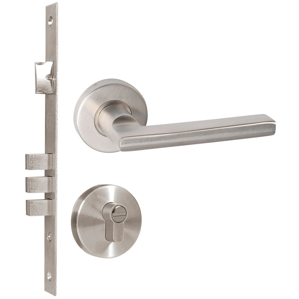 Manija de acero inoxidable Davos ranura baño Lock