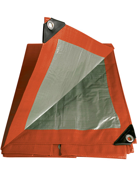 Lona polietileno roja 4 x 5m Foy