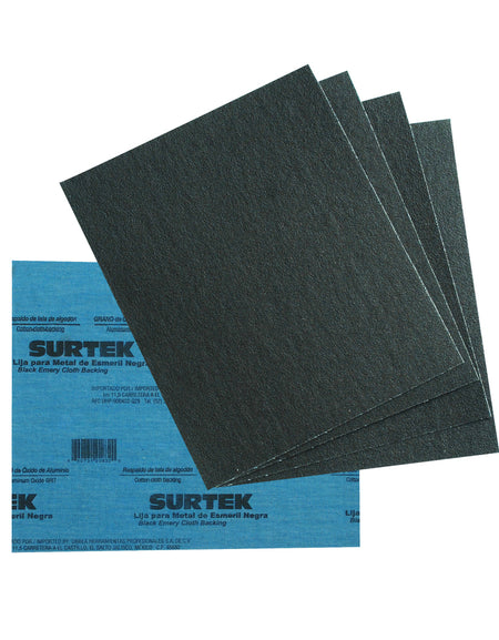 Lija esmeril negra grano 50 Surtek