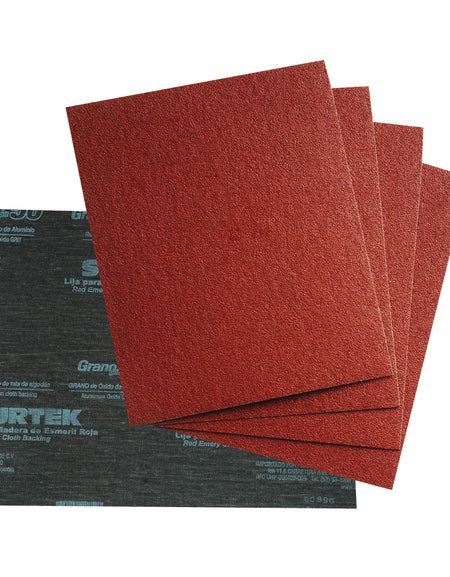 Lija esmeril roja 120 Surtek