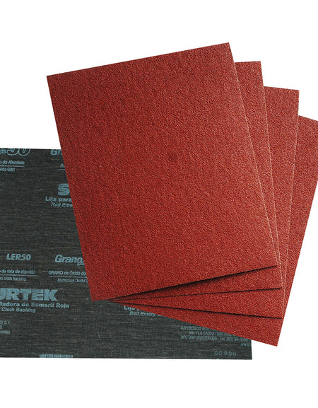 Lija esmeril roja 50 Surtek