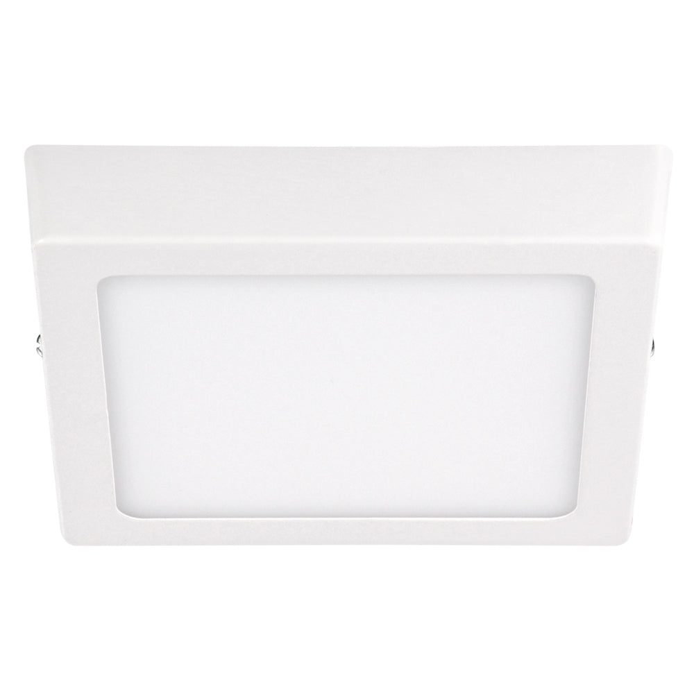 Luminario LED de sobreponer cuadrado 12 W  Surtek