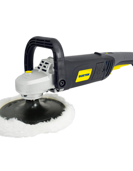 Pulidora angular 1200 Watts plato 7" 120V 0-3,000 RPM Surtek