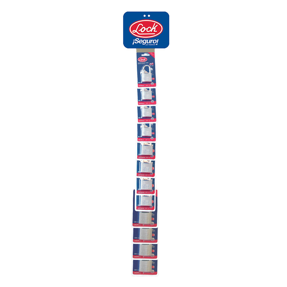 Tira de impulso con candados largos Lock