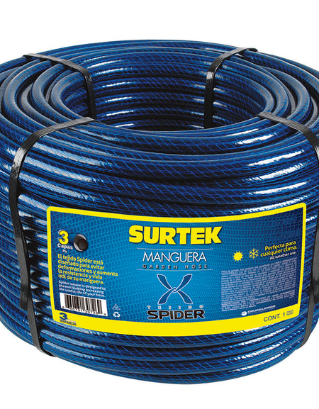 Manguera Spider 1" rollo 100m Surtek