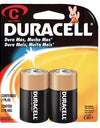 Pila alcalina marca Duracell® C con 2 piezas Surtek