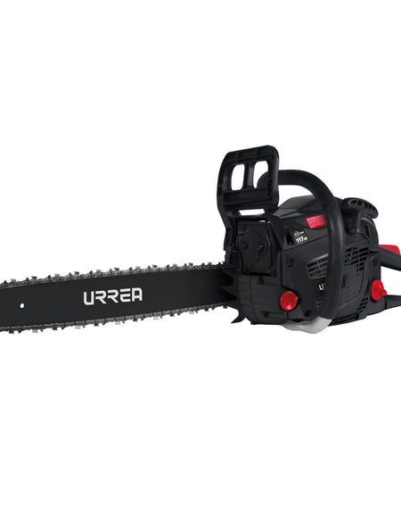 Motosierra gasolin 2.4HP paso cadena 0.325" espada 18" Urrea