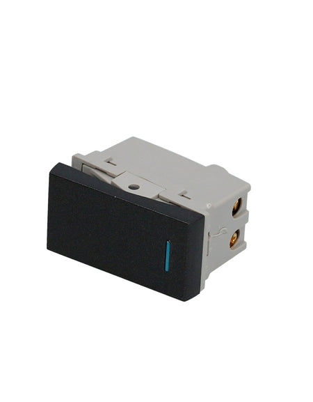 Apagador de escalera negro 1/3 Surtek.