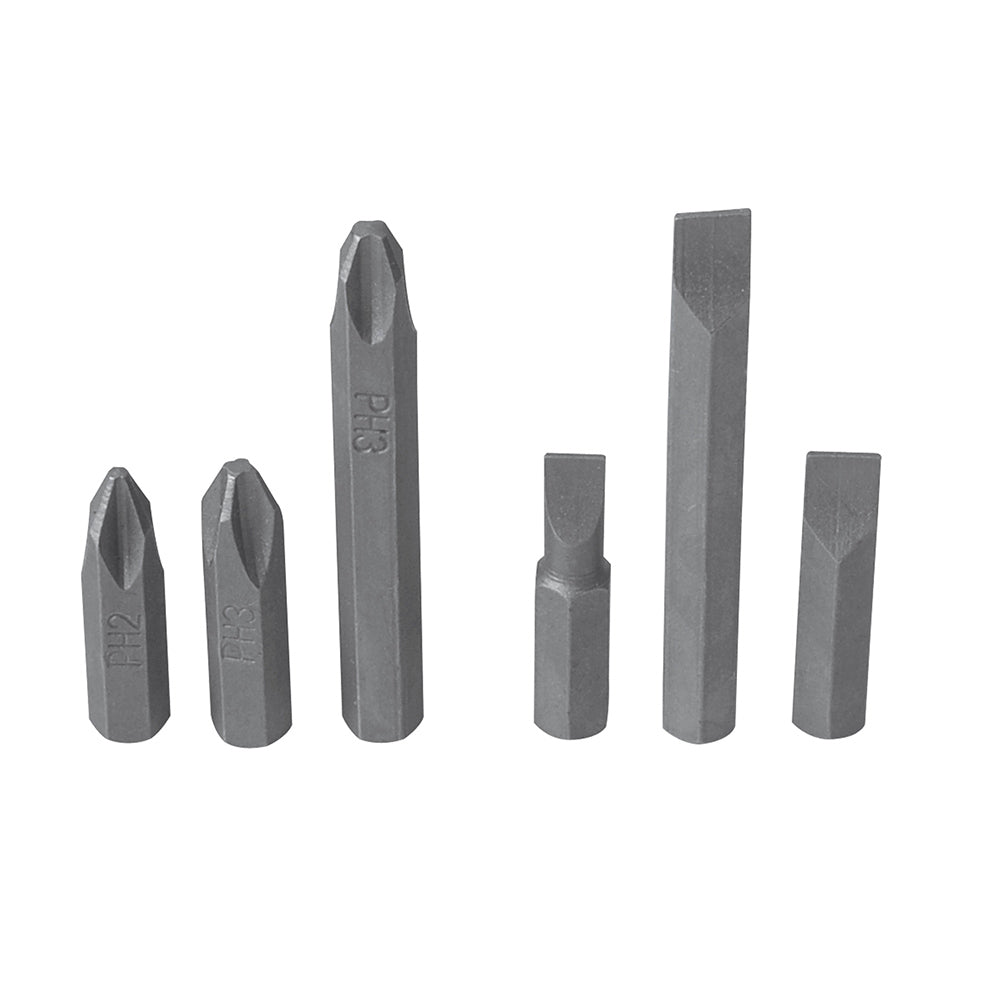 Juego de 6 puntas para destornillador de impacto D10 Surtek