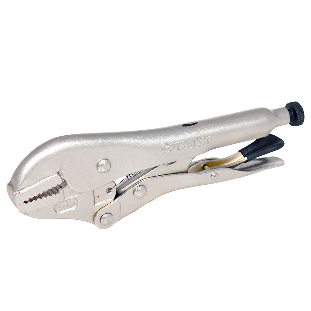 Pinza de presión quijada recta10" Surtek