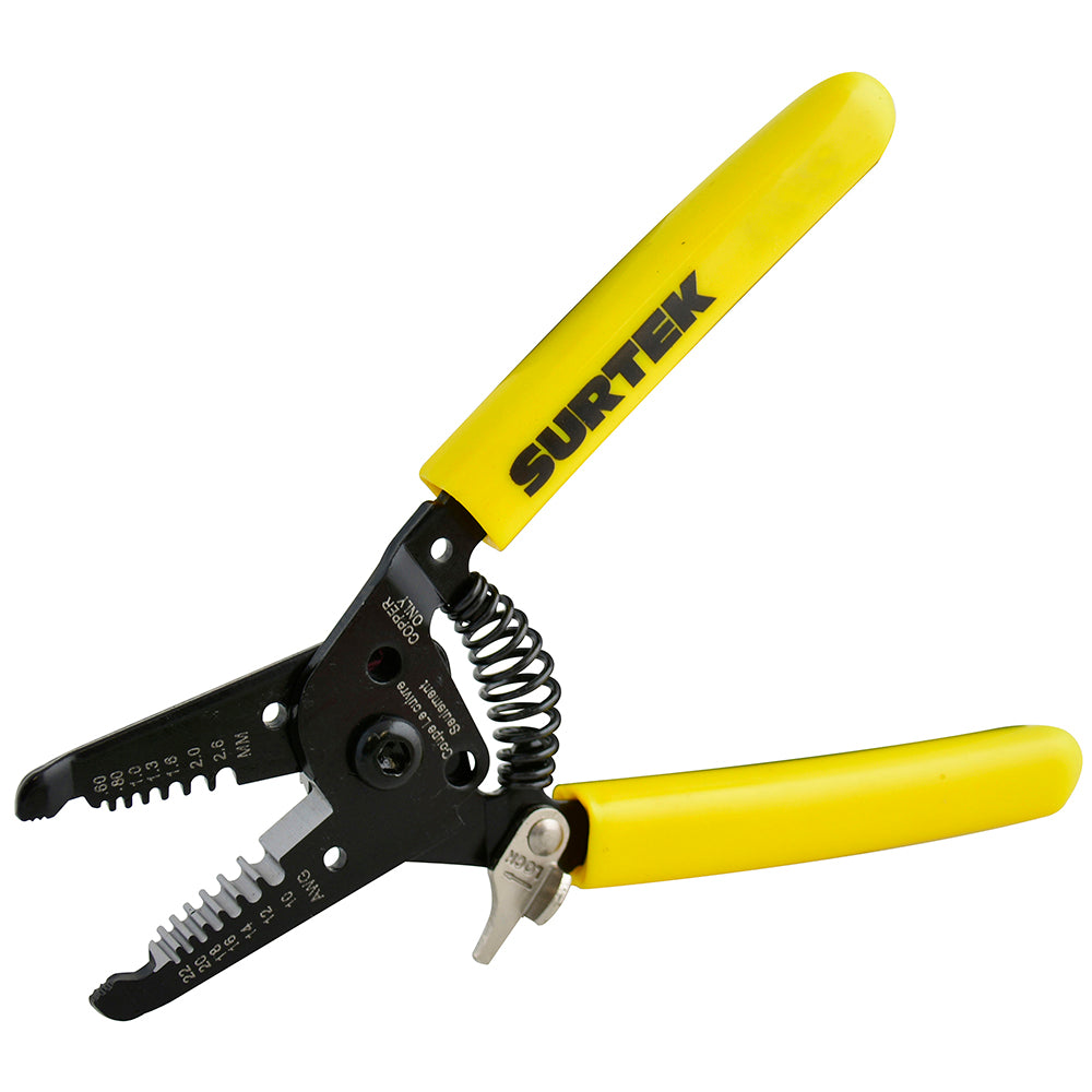 Pinza pelacable 10-26AWG 6" Surtek