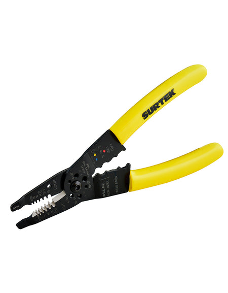 Pinza pelacable 10-22AWG 8" Surtek