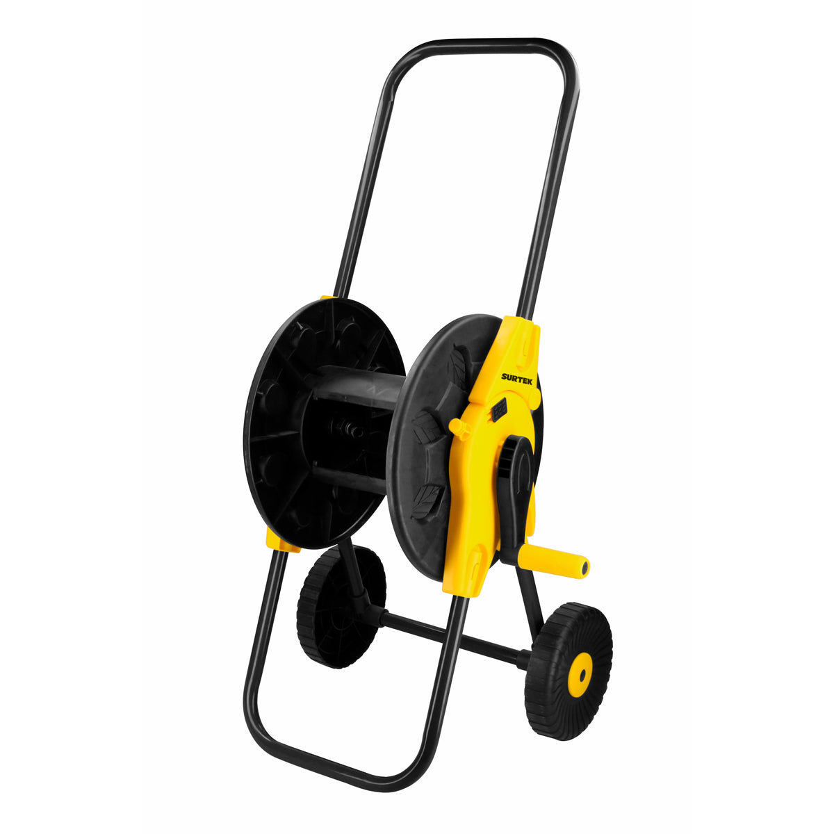 Porta manguera mango pleg c/rued 45m Surtek