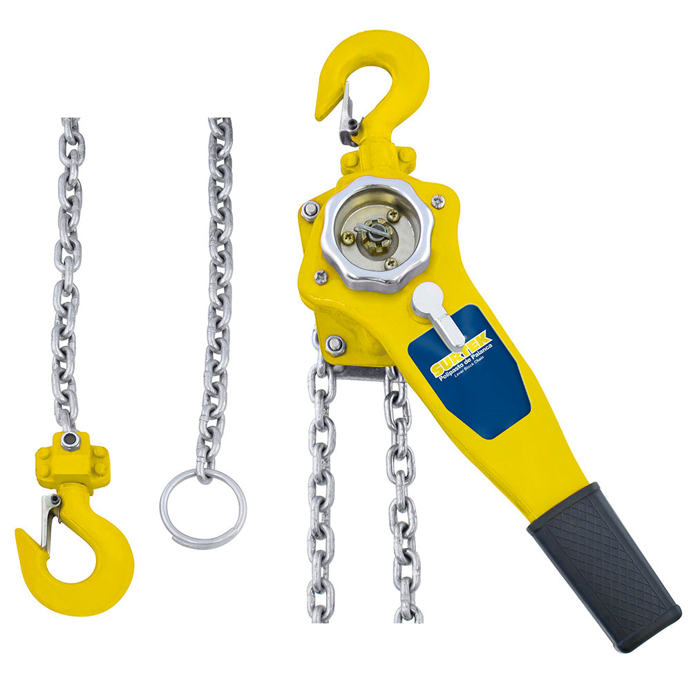 Polipasto de palanca 1.5ton x 1.70mt Surtek