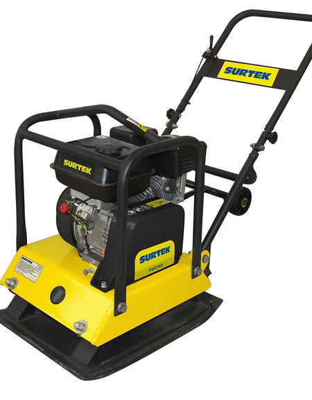 Placa Compactadora 6,5 HP, 15 Kn, motor Loncin Surtek