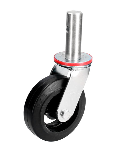 Rodaja para andamio de hule de 6" Surtek