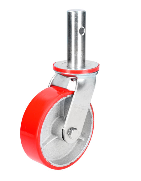 Rodaja para andamio de poliuretano de 6" Surtek