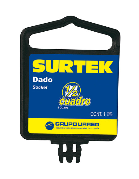 Rack plástico dados 1/4"100 piezas Surtek