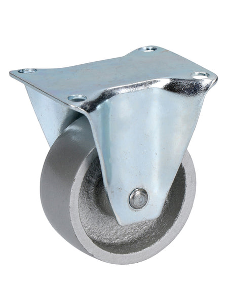 Rodaja de fierro fija de 4" Surtek