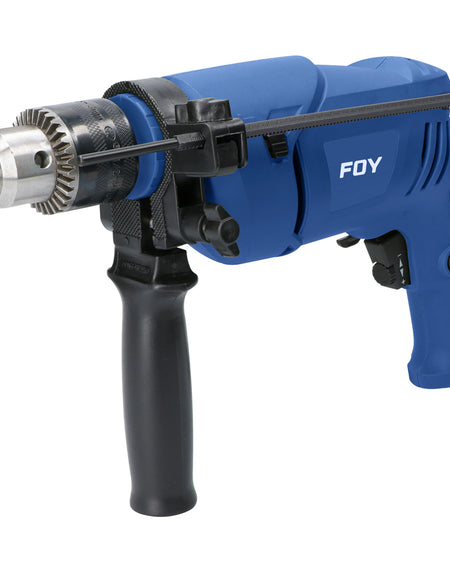 Rotomartillo con broquero de 1/2", potencia de 500 W, voltaje de 120 V, frecuencia de 60 Hz, con función de taladro y rotomartillo, velocidad variable de 0 a 3000 r/min. Foy