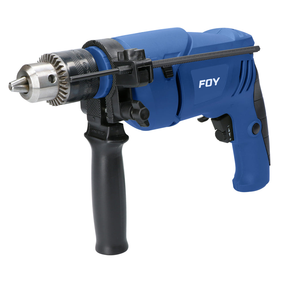 Rotomartillo con broquero de 1/2", potencia de 500 W, voltaje de 120 V, frecuencia de 60 Hz, con función de taladro y rotomartillo, velocidad variable de 0 a 3000 r/min. Foy