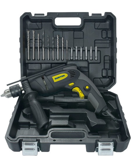 Juego Rotomartillo con broquero 1/2" 700W  accesorios Surtek