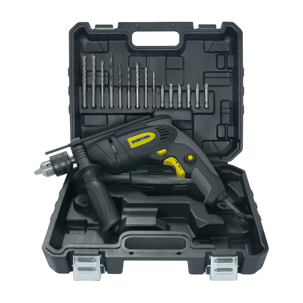 Juego Rotomartillo con broquero 1/2" 700W  accesorios Surtek