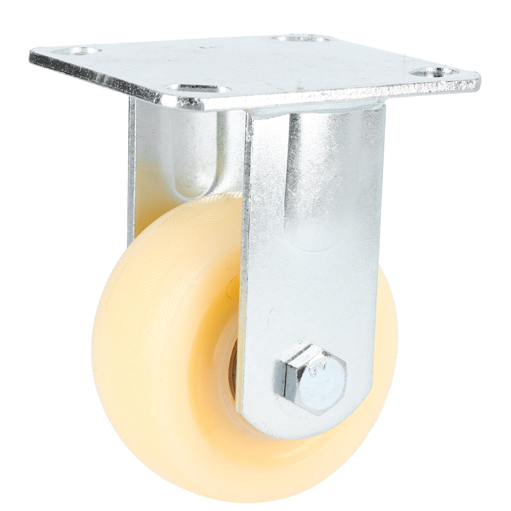 Rodaja de PP fija uso pesado 4" Surtek