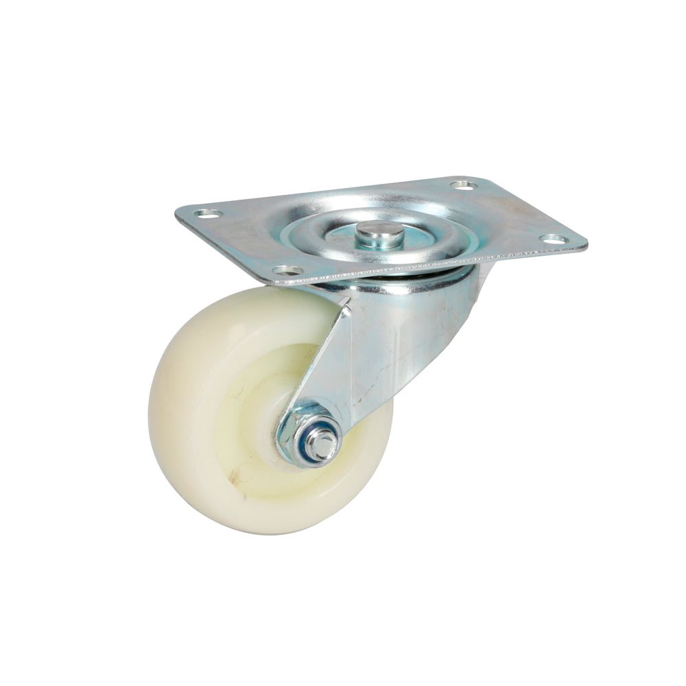 Rodaja de polipropileno giratoria de 3" Surtek