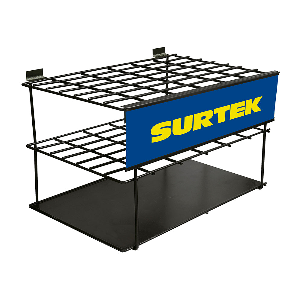 Rack para niveles para panel ranurado Surtek