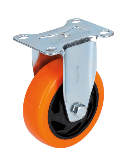 Rodaja de PVC fija de 2 1/2" Surtek