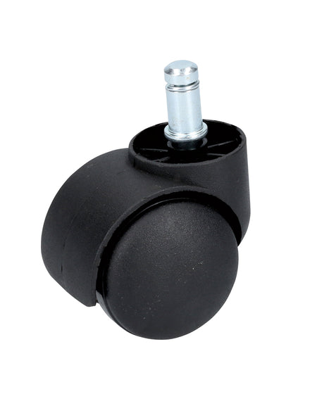 Rodaja tipo yoyo de espiga con aro y freno de 50 mm Surtek