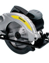 Sierra circular 7-1/4", eje de disco 5/8", potencia de 1500 W, consumo eléctrico de 1.05 kWh, voltaje de 120 V, frecuencia de 60 Hz, velocidad máxima de 4500 rpm. Surtek