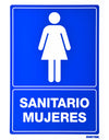 Señal "Sanitario mujeres" Surtek