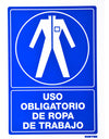 Señal "Ropa de trabajo" Surtek