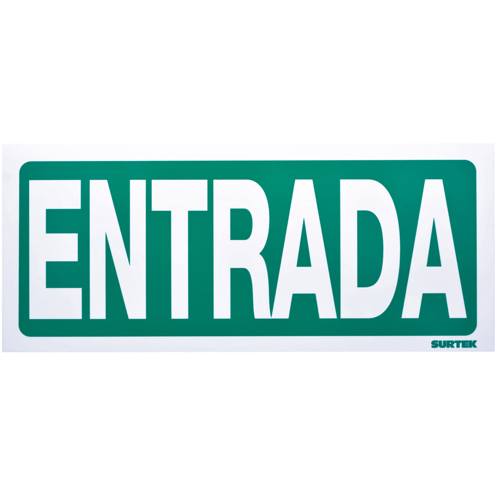 Señal "Entrada" Surtek