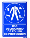 Señal "Equipo protección" Surtek