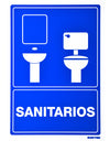 Señal "Sanitarios" Surtek